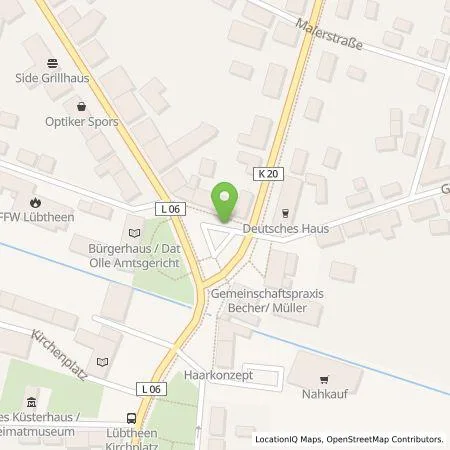 Standortübersicht der Tankstelle WEMAG AG in 19249 Lübtheen