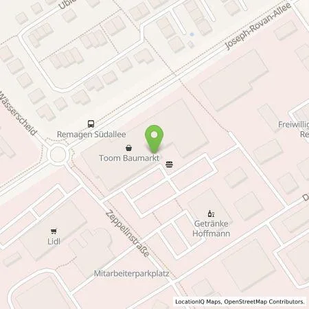 Standortübersicht der Tankstelle EnBW mobility+ AG und Co.KG in 53424 Remagen