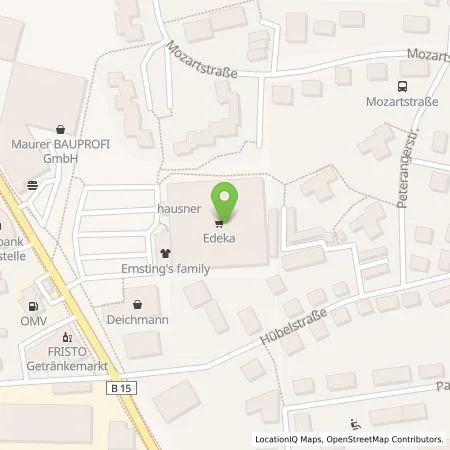 Standortübersicht der Tankstelle Stefan Legat e.K. in 95643 Tirschenreuth