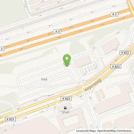 Standortübersicht der Tankstelle Fraport AG in 60549 Frankfurt am Main