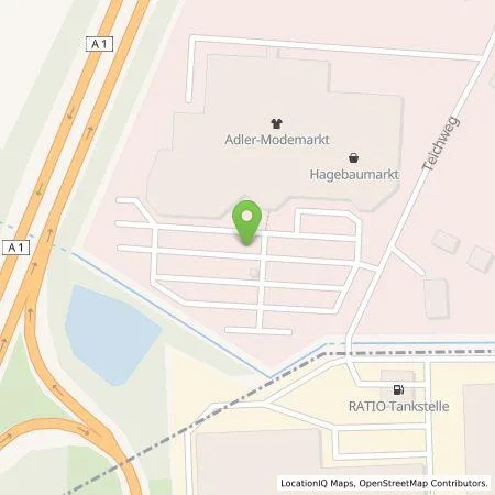 Standortübersicht der Tankstelle Allego GmbH in 49504 Lotte