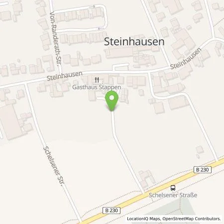 Standortübersicht der Tankstelle Gasthaus Stappen in 41352 Korschenbroich