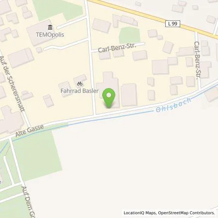 Standortübersicht der Tankstelle S&V Bau GmbH in 77797 Ohlsbach