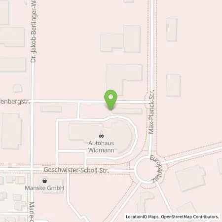 Standortübersicht der Tankstelle Autohaus Bruno Widmann GmbH & Co. KG in 74523 Schwäbisch Hall