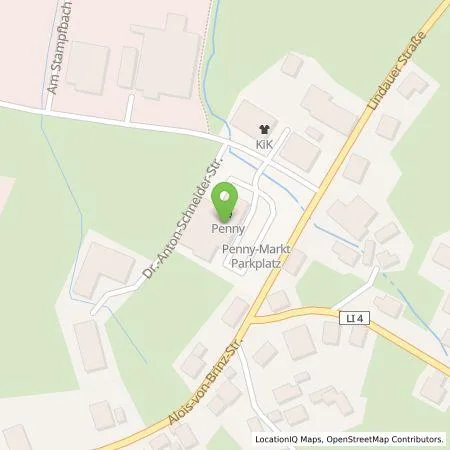 Standortübersicht der Tankstelle EnBW mobility+ AG und Co.KG in 88171 Weiler-Simmerberg