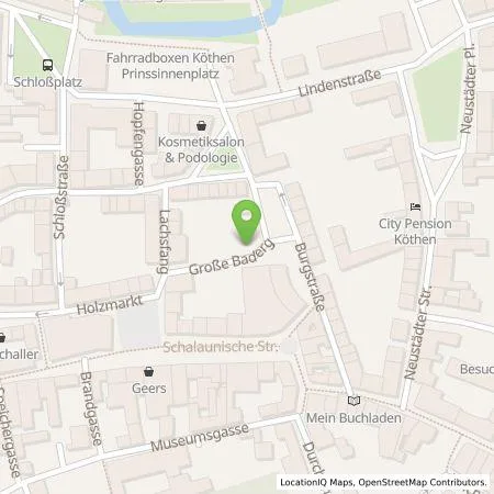 Standortübersicht der Tankstelle envia Mitteldeutsche Energie AG in 06366 Köthen (Anhalt)