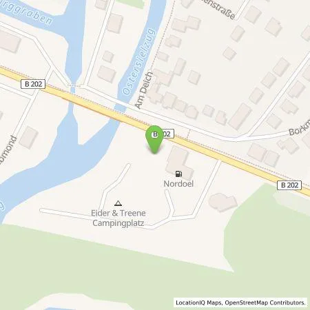 Standortübersicht der Tankstelle Lother GmbH in 25840 Friedrichstadt