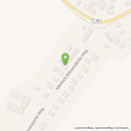 Standortübersicht der Tankstelle Ina Gottlick in 14974 Ludwigsfelde