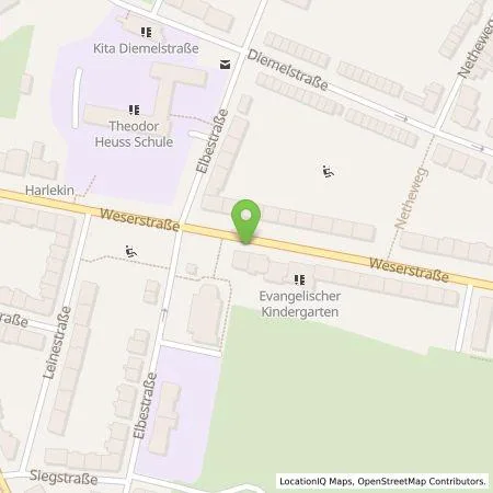 Standortübersicht der Tankstelle eze.network GmbH in 45136 Essen