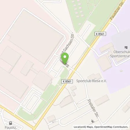 Standortübersicht der Tankstelle ESAM Energieservice und Arealmanagement GmbH in 01589 Riesa