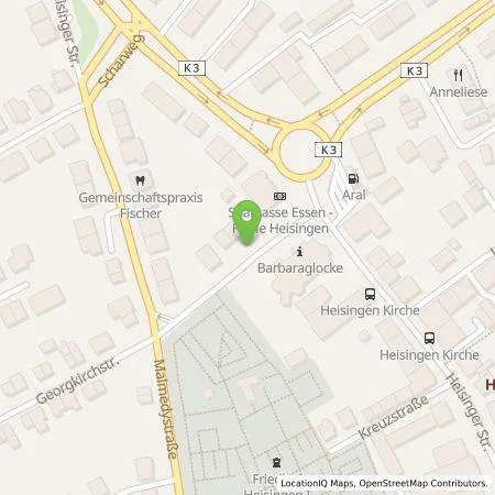 Standortübersicht der Tankstelle eze.network GmbH in 45259 Essen