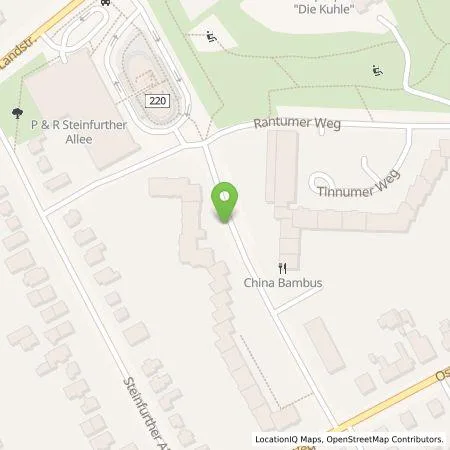 Standortübersicht der Tankstelle eze.network GmbH in 22117 Hamburg