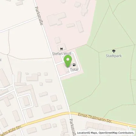 Standortübersicht der Tankstelle TotalEnergies Charging Solutions Deutschland GmbH in 19322 Wittenberge