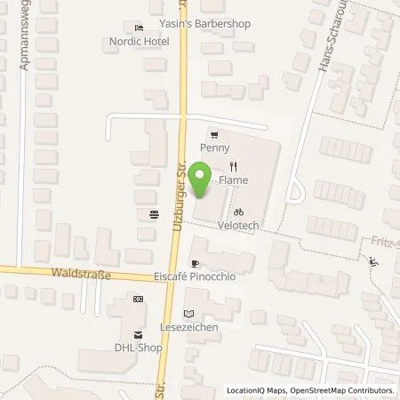 Standortübersicht der Tankstelle EnBW mobility+ AG und Co.KG in 22846 Norderstedt