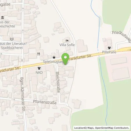 Standortübersicht der Tankstelle MAINGAU Energie GmbH in 63150 Heusenstamm