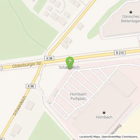Standortübersicht der Tankstelle Pfalzwerke AG in 26389 Wilhelmshaven