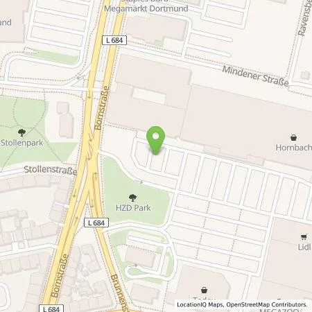 Standortübersicht der Tankstelle Pfalzwerke AG in 44145 Dortmund