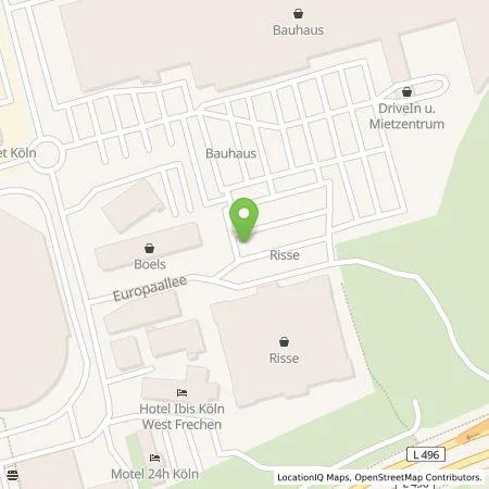 Standortübersicht der Tankstelle Pfalzwerke AG in 50226 Frechen