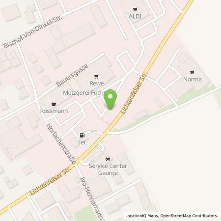 Standortübersicht der Tankstelle EnBW mobility+ AG und Co.KG in 96231 Bad Staffelstein