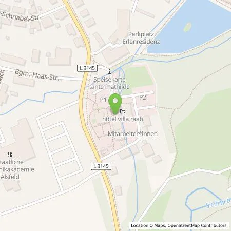 Standortübersicht der Tankstelle Mann Naturenergie GmbH & Co. KG in 36304 Alsfeld