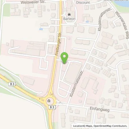 Standortübersicht der Tankstelle Lidl Dienstleistung GmbH & Co. KG in 79341 Kenzingen