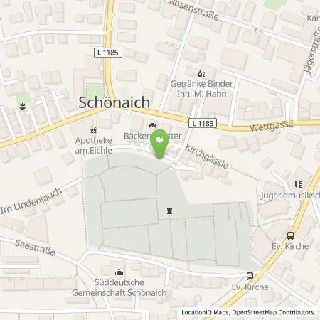 Standortübersicht der Tankstelle Gemeinde Schönaich, Körperschaft des öffentlichen Rechts in 71101 Schönaich