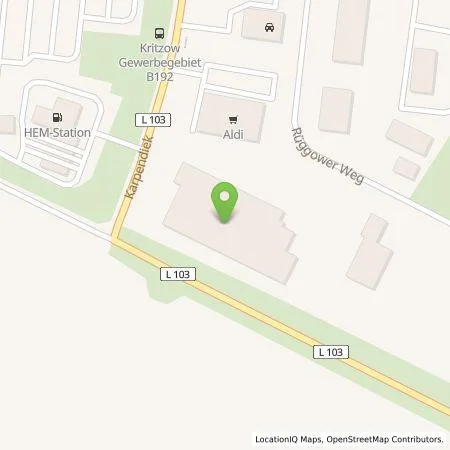 Standortübersicht der Tankstelle ZaYa Energie GmbH in 23970 Kritzow