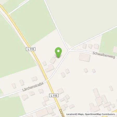 Standortübersicht der Tankstelle Fred Pfennings GmbH & Co. KG in 53947 Nettersheim