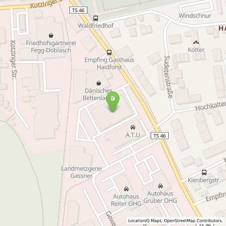 Standortübersicht der Tankstelle Richter+Frenzel GmbH + Co. KG in 83278 Traunstein