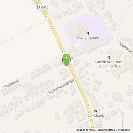 Standortübersicht der Tankstelle Fred Pfennings GmbH & Co. KG in 52525 Heinsberg