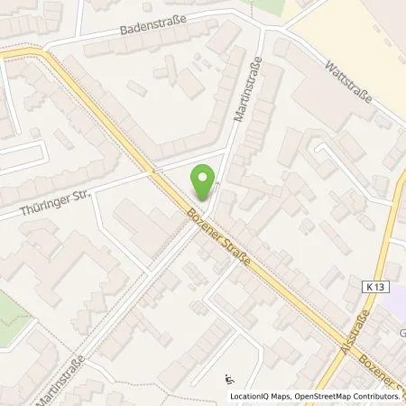 Standortübersicht der Tankstelle NEW Niederrhein Energie und Wasser GmbH in 41063 Mönchengladbach