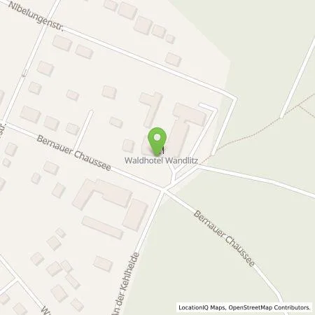 Standortübersicht der Tankstelle Citywatt GmbH in 16348 Wandlitz