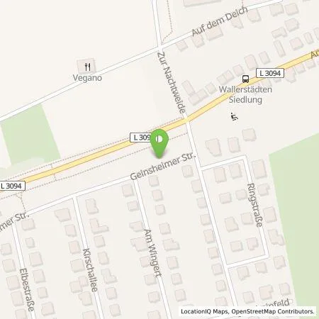 Standortübersicht der Tankstelle Überlandwerk Groß-Gerau GmbH in 64521 Groß-Gerau