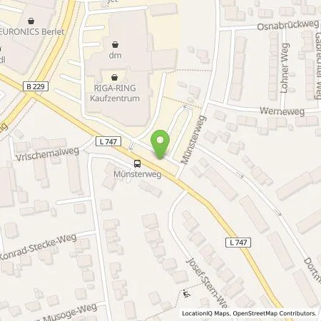 Standortübersicht der Tankstelle Tesla Germany GmbH in 59494 Soest