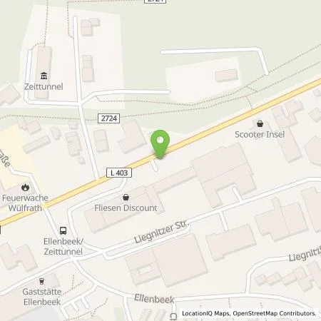 Standortübersicht der Tankstelle Neander Energie GmbH in 42489 Wülfrath