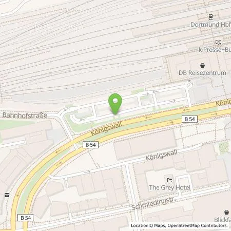 Standortübersicht der Tankstelle Dortmunder Energie- und Wasserversorgung GmbH in 44137 Dortmund