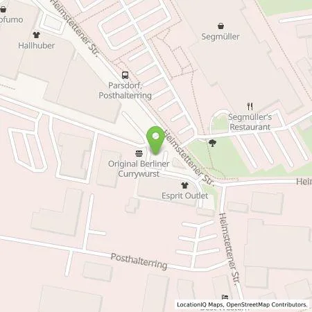 Standortübersicht der Tankstelle Energie Südbayern GmbH in 85599 Parsdorf