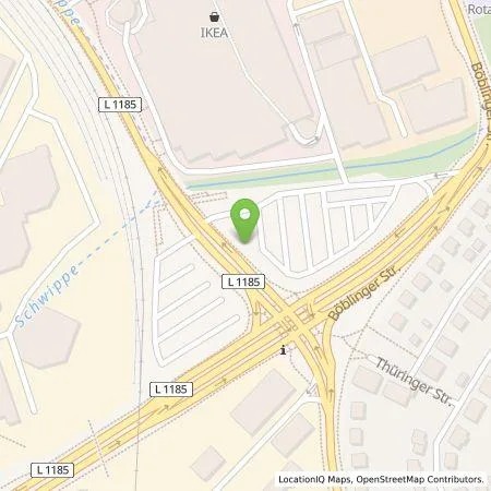 Standortübersicht der Tankstelle Mer Germany GmbH in 71063 Sindelfingen