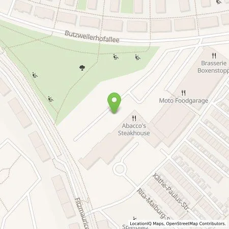 Standortübersicht der Tankstelle TankE GmbH in 50829 Köln