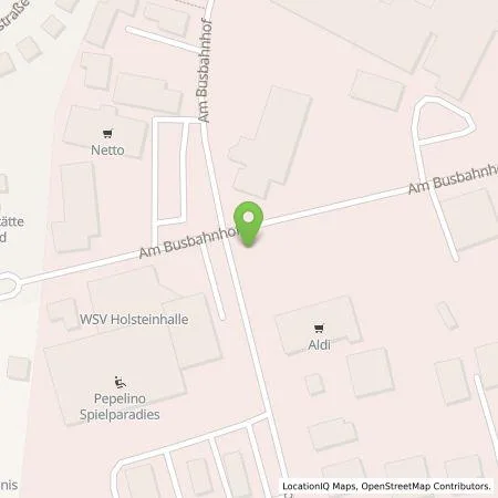 Standortübersicht der Tankstelle ALDI Nord Deutschland Stiftung & Co. KG in 24784 Westerrönfeld