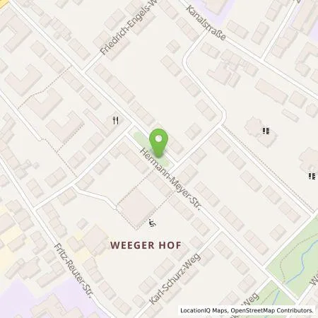 Standortübersicht der Tankstelle Stadtwerke Solingen GmbH in 42657 Solingen