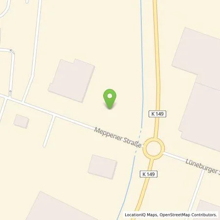 Standortübersicht der Tankstelle DS card + drive GmbH in 49597 Rieste