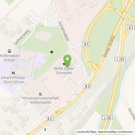 Standortübersicht der Tankstelle EnBW mobility+ AG und Co.KG in 79227 Schallstadt