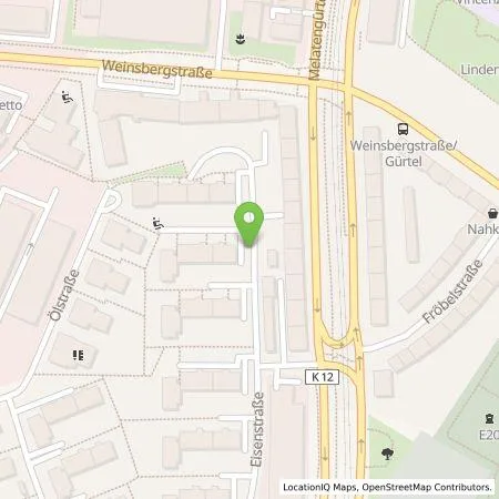 Standortübersicht der Tankstelle TankE GmbH in 50825 Köln