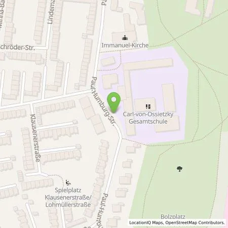 Standortübersicht der Tankstelle TankE GmbH in 50737 Köln