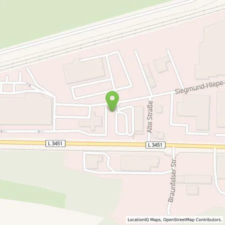 Standortübersicht der Tankstelle EWE Go GmbH in 35578 Wetzlar