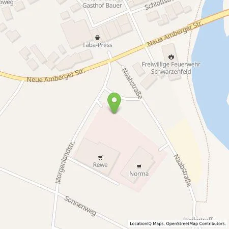 Standortübersicht der Tankstelle EnBW mobility+ AG und Co.KG in 92521 Schwarzenfeld