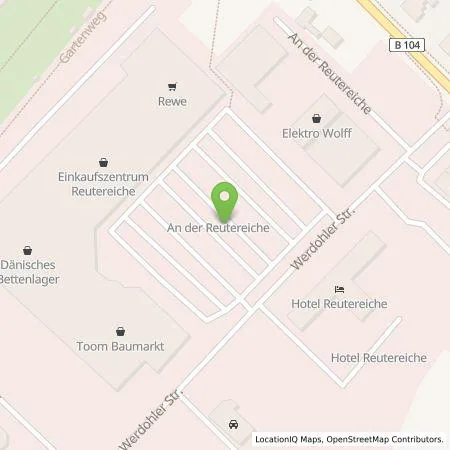 Standortübersicht der Tankstelle Wattif Europe GmbH in 17153 Stavenhagen , Reuterstadt