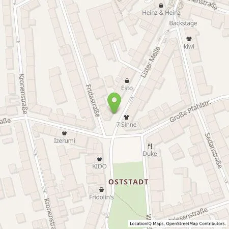 Standortübersicht der Tankstelle enercity AG in 30161 Hanover