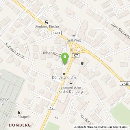 Standortübersicht der Tankstelle WSW Energie & Wasser AG in 42111 Wuppertal